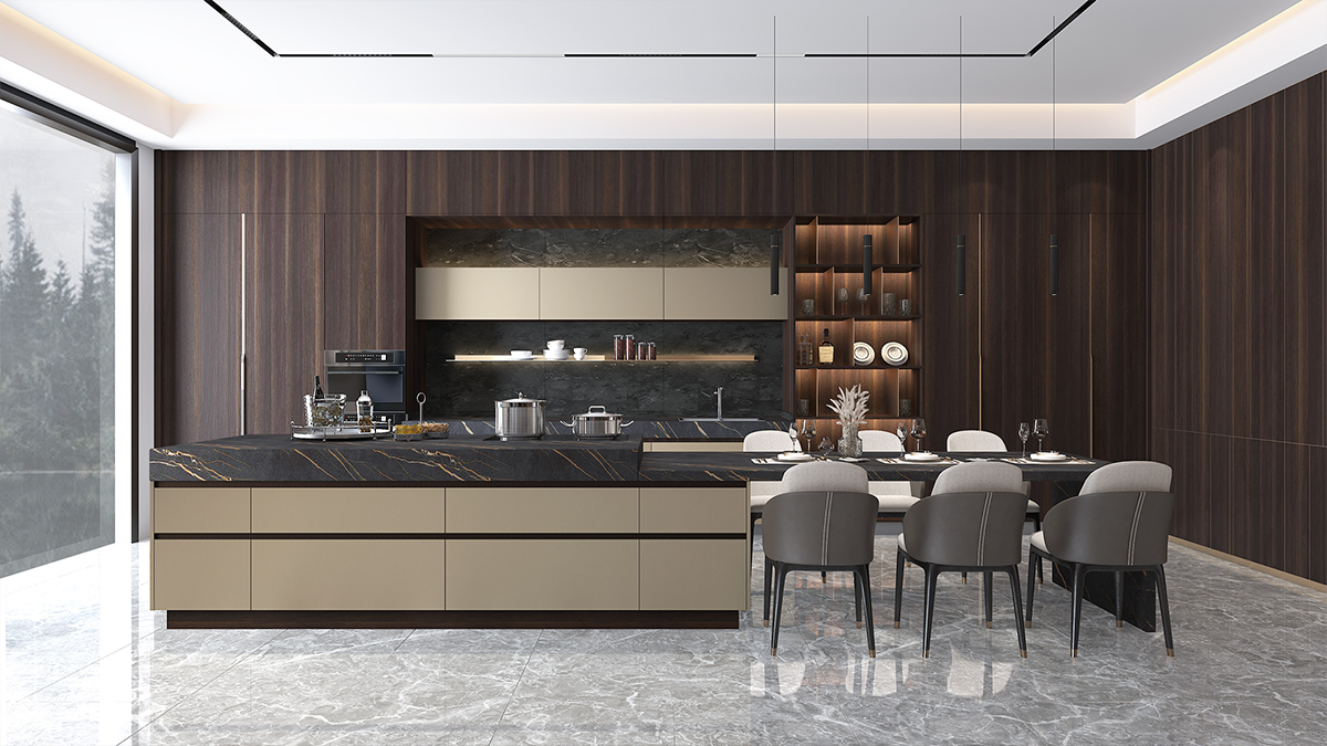 Stately Luxe Kitchen